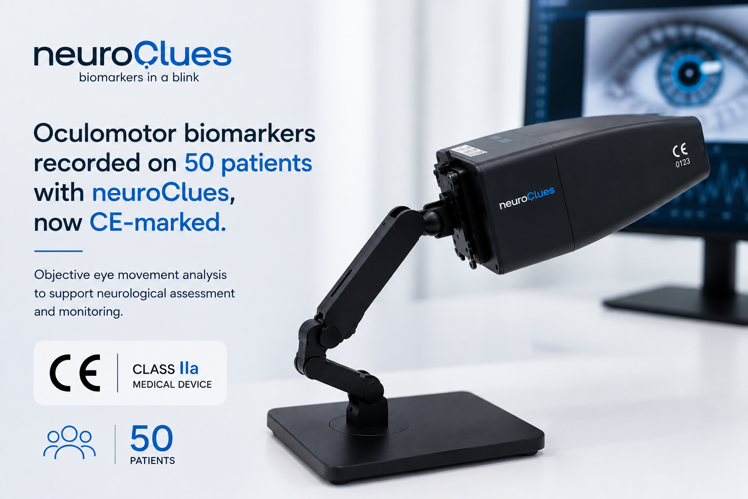 neuroClues eye-tracker now CE marked 